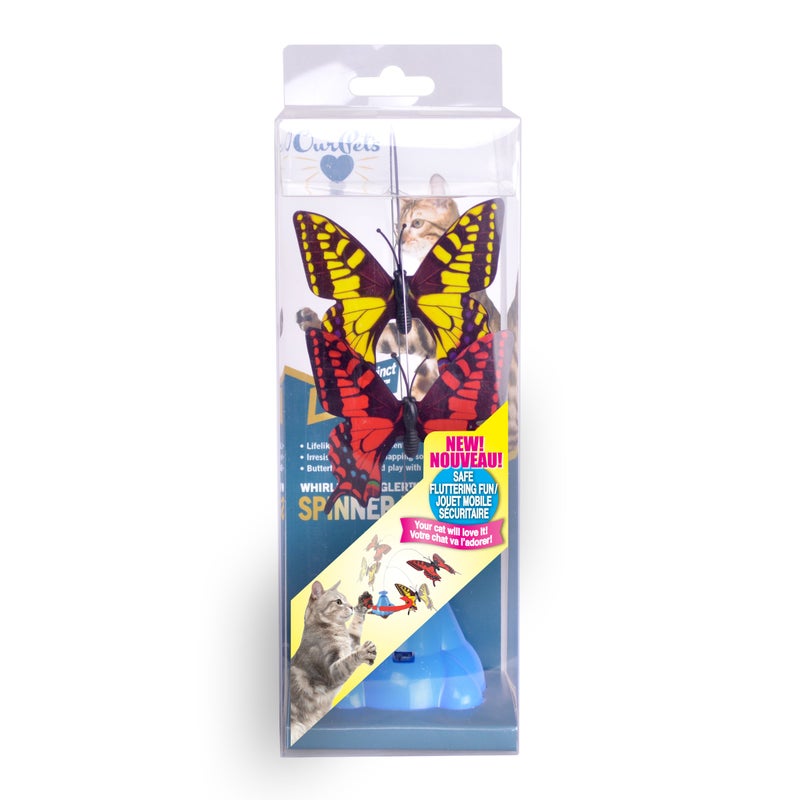 Our Pets OurPet's Whirling Wiggler Spinner Cat Toy, Model: 1400013266 - Image 5